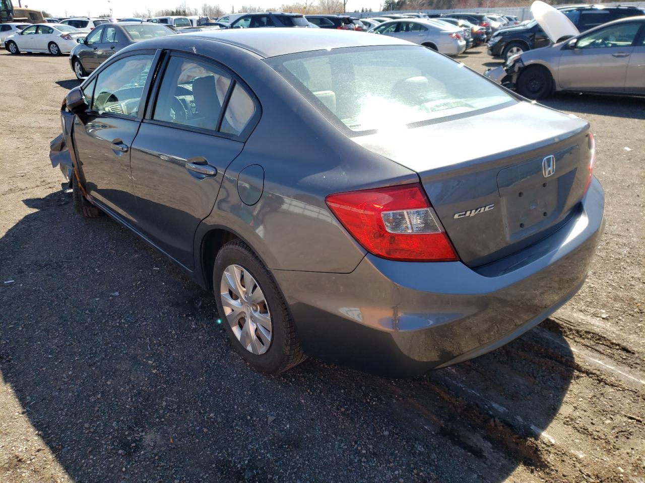 Zdjęcie 3 z aukcji – 2012 HONDA CIVIC LX z VIN 2HGFB2F47CH023819