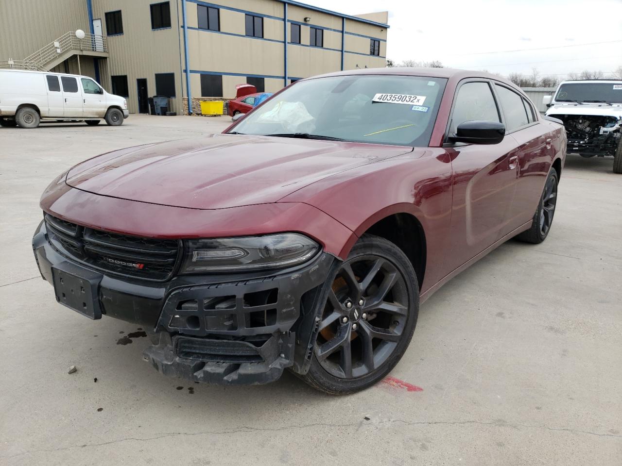 Photo 2 from auction – 2019 DODGE CHARGER SX with VIN 2C3CDXBG2KH554275