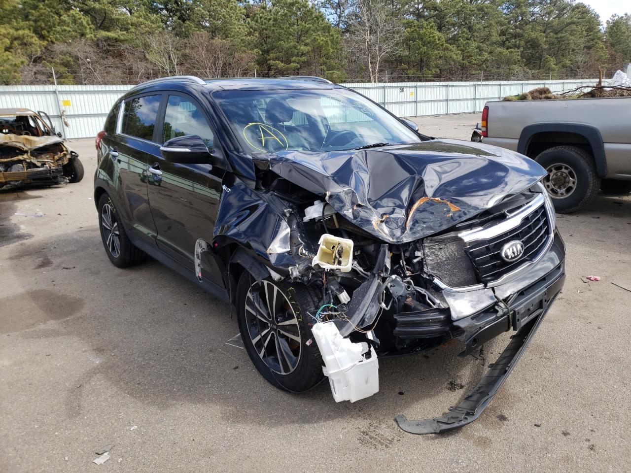 KIA SPORTAGE E 2016 with VIN KNDPCCA62G7870893 - Photo from auction