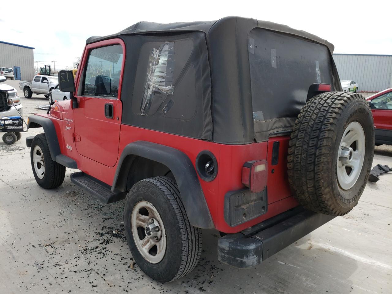 Photo 3 from auction – 2001 JEEP WRANGLER / with VIN 1J4FA49S31P337025