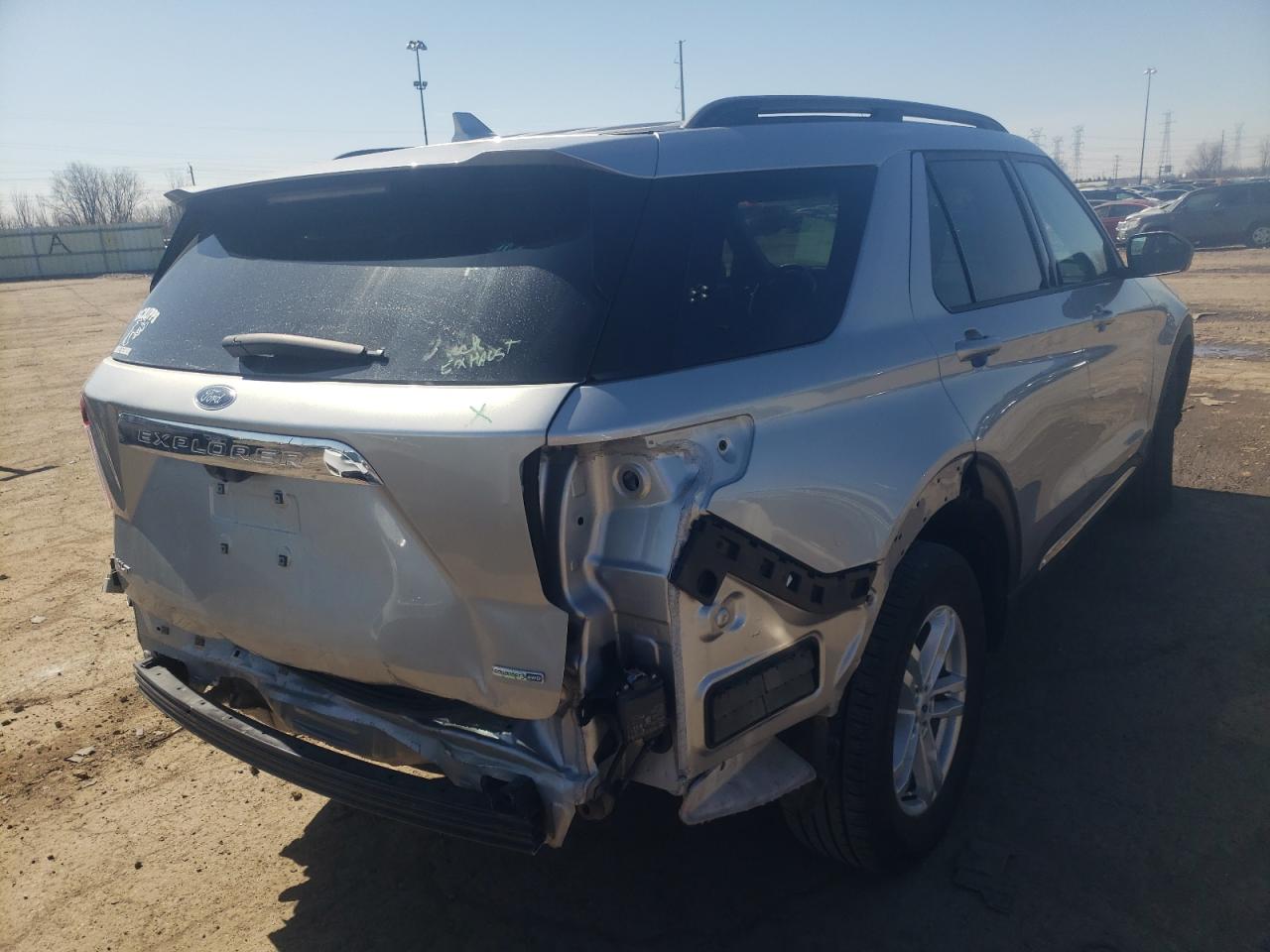 Photo 4 from auction – 2020 FORD EXPLORER X with VIN 1FMSK8DH3LGC98214