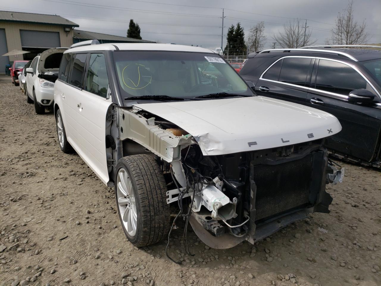 FORD FLEX SEL 2013 with VIN 2FMHK6C86DBD00577 - Photo from auction