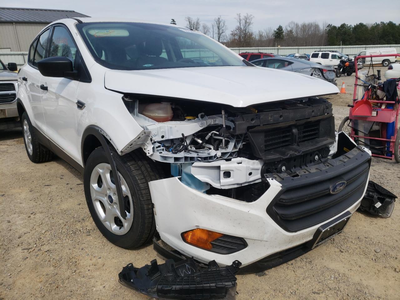 FORD ESCAPE S 2019 with VIN 1FMCU0F77KUA88347 - Photo from auction