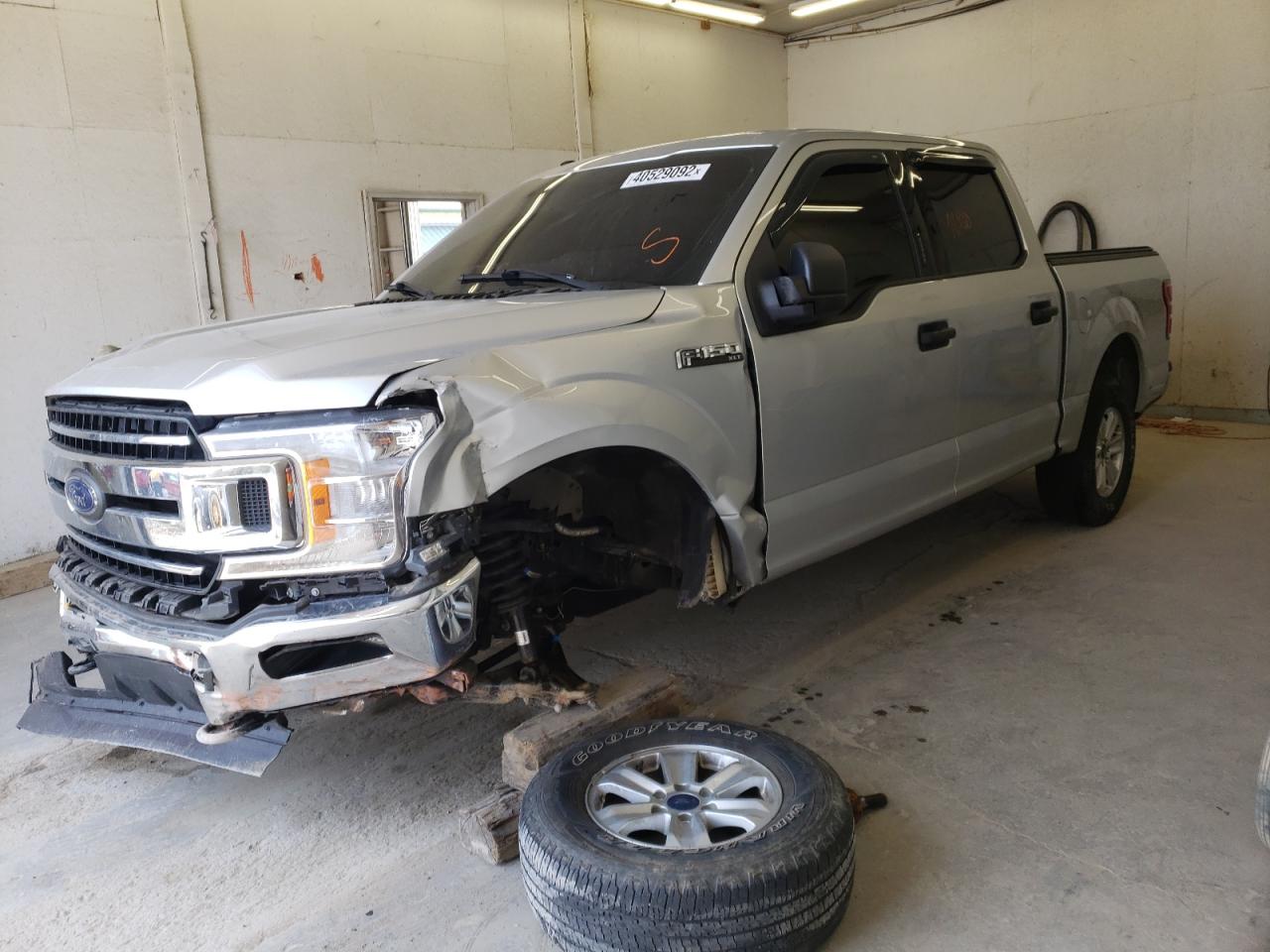 Photo 2 from auction – 2018 FORD F150 SUPER with VIN 1FTEW1EP4JFC80293