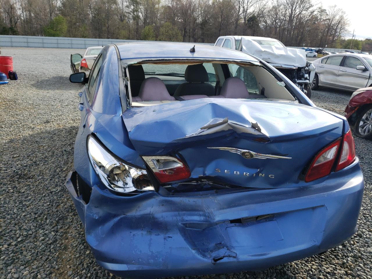 Photo 9 from auction – 2007 CHRYSLER SEBRING with VIN 1C3LC46K87N518279