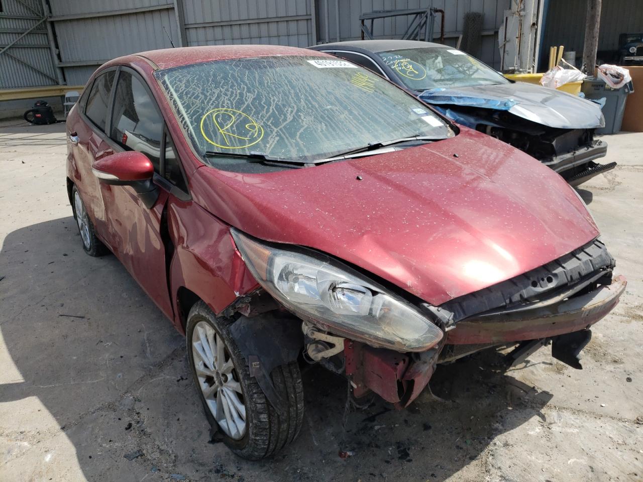 FORD FIESTA SE 2014 with VIN 3FADP4BJ4EM114149 - Photo from auction