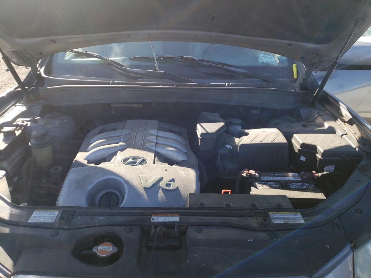 Photo 7 from auction – 2007 HYUNDAI SANTA FE S with VIN 5NMSH13E77H080809