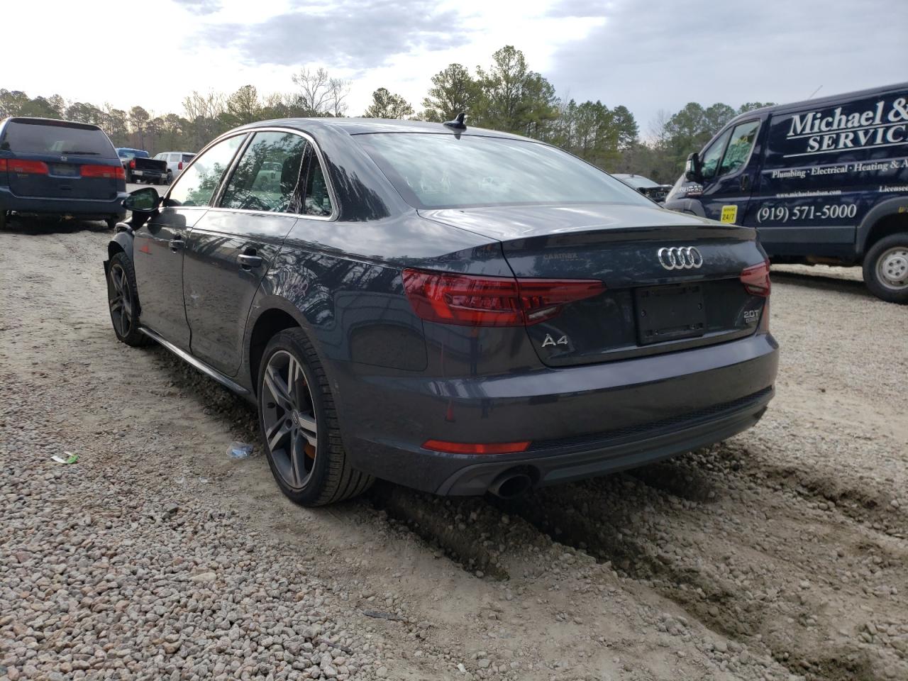 Photo 3 from auction – 2018 AUDI A4 PREMIUM with VIN WAUENAF42JA047675