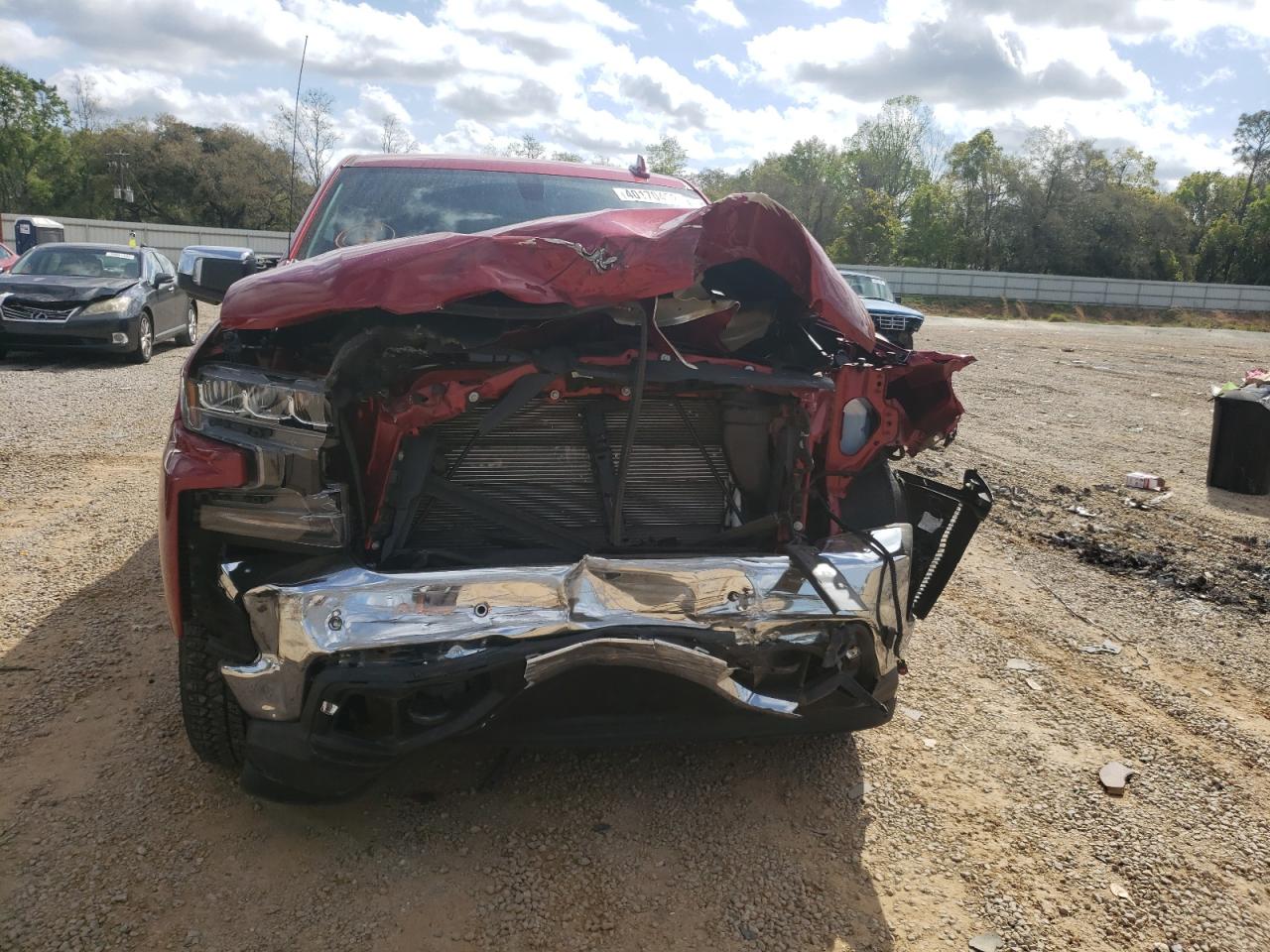 Photo 9 from auction – 2021 CHEVROLET SILVERADO with VIN 3GCUYGED4MG205398