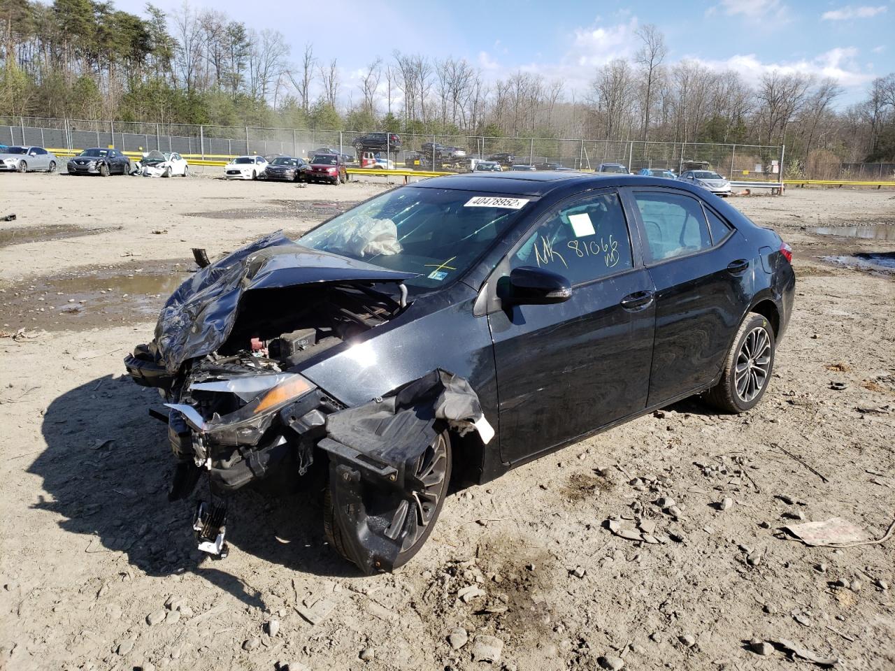 Photo 2 from auction – 2016 TOYOTA COROLLA L with VIN 2T1BURHE3GC566039