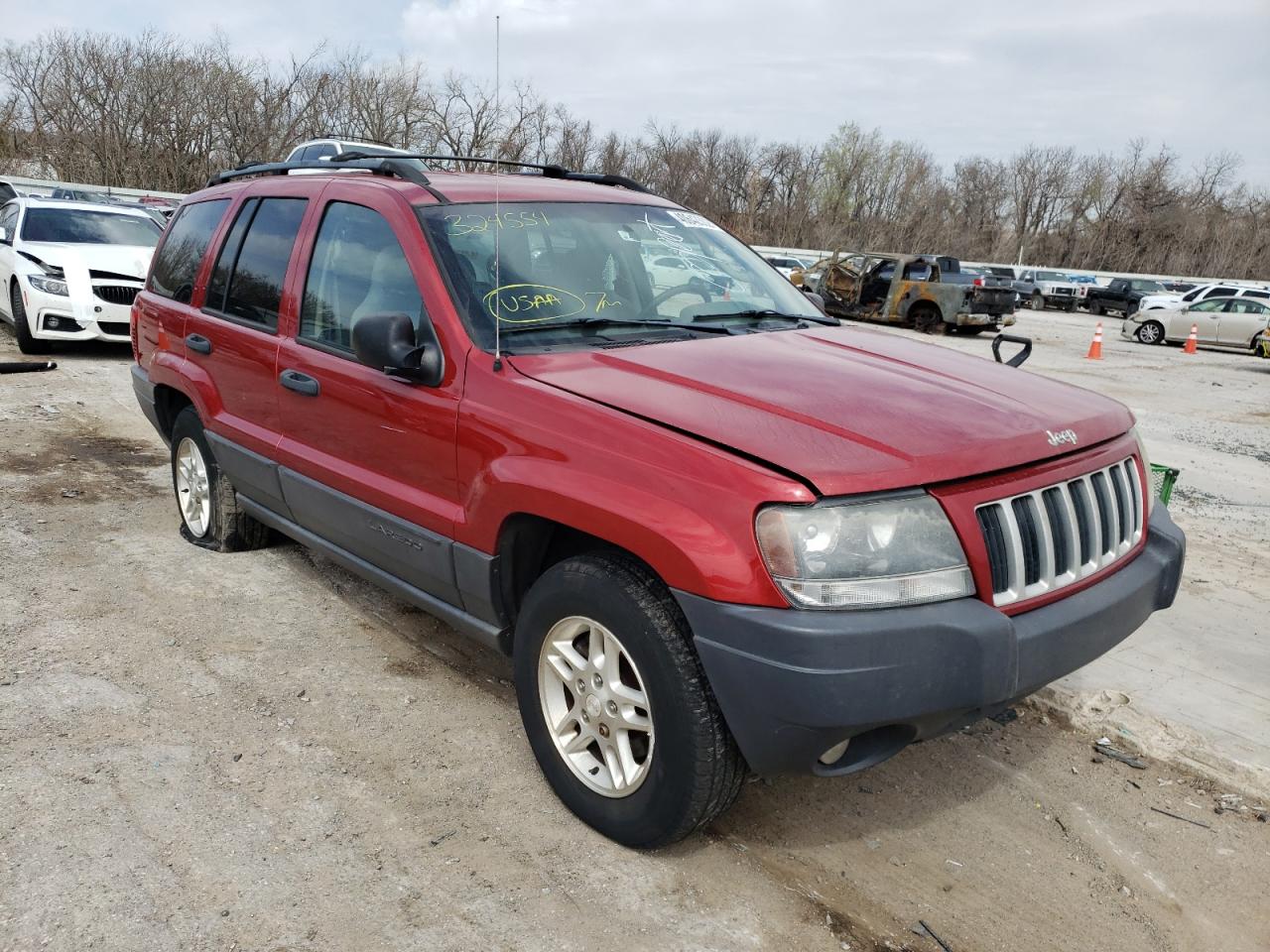 JEEP GRAND CHER 2004 with VIN 1J4GX48S94C324554 - Photo from auction