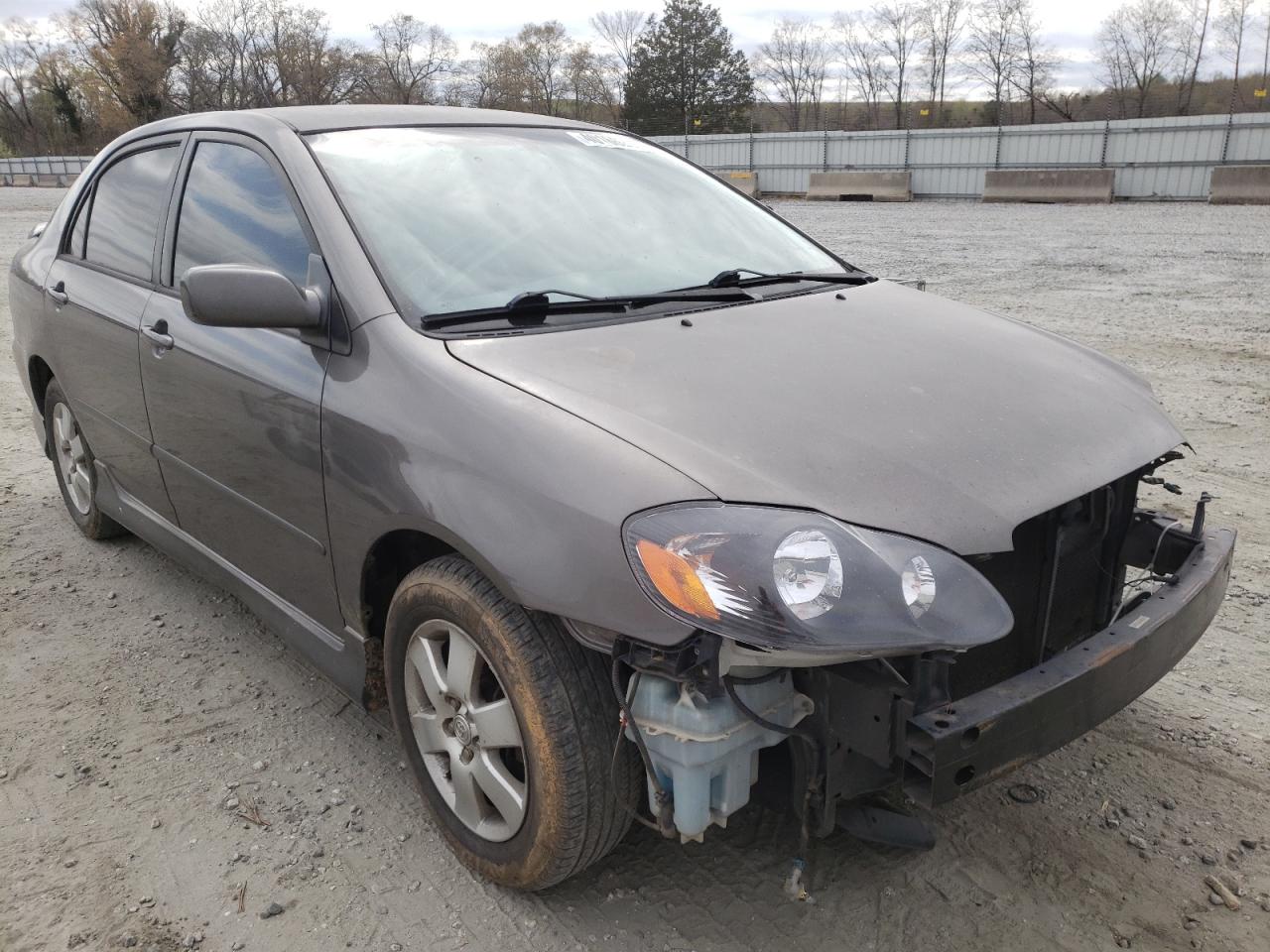 TOYOTA COROLLA CE 2007 with VIN 1NXBR32E87Z767392 - Photo from auction
