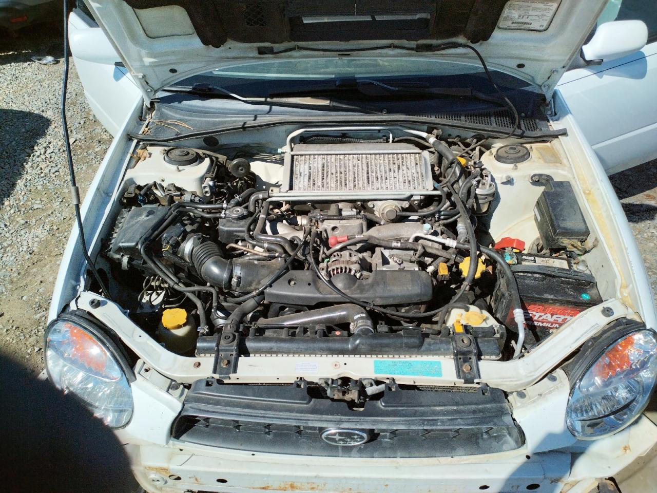 Photo 7 from auction – 2002 SUBARU IMPREZA WR with VIN JF1GG29632G831067