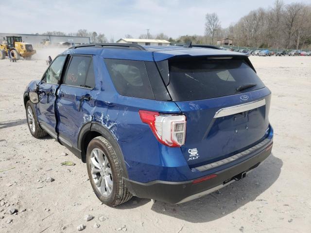 Photo 3 from auction – 2022 FORD EXPLORER X with VIN 1FMSK8DH5NGA30932