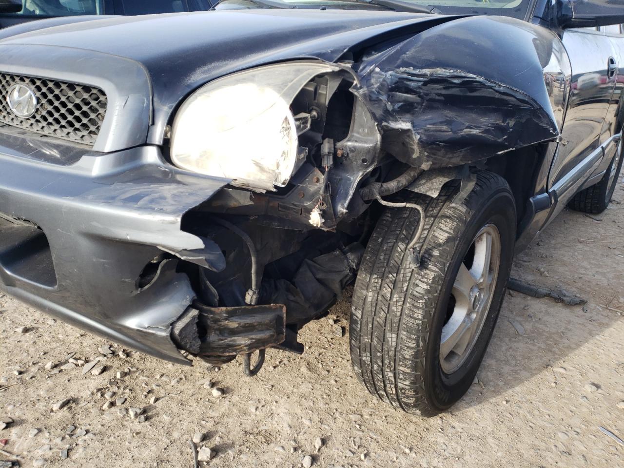 Photo 9 from auction – 2004 HYUNDAI SANTA FE G with VIN KM8SC73D34U601372