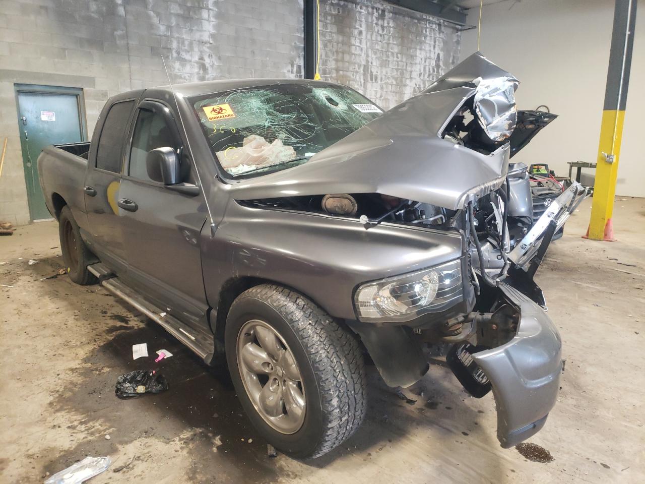 DODGE RAM 1500 S 2004 with VIN 1D7HU18D14J154341 - Photo from auction