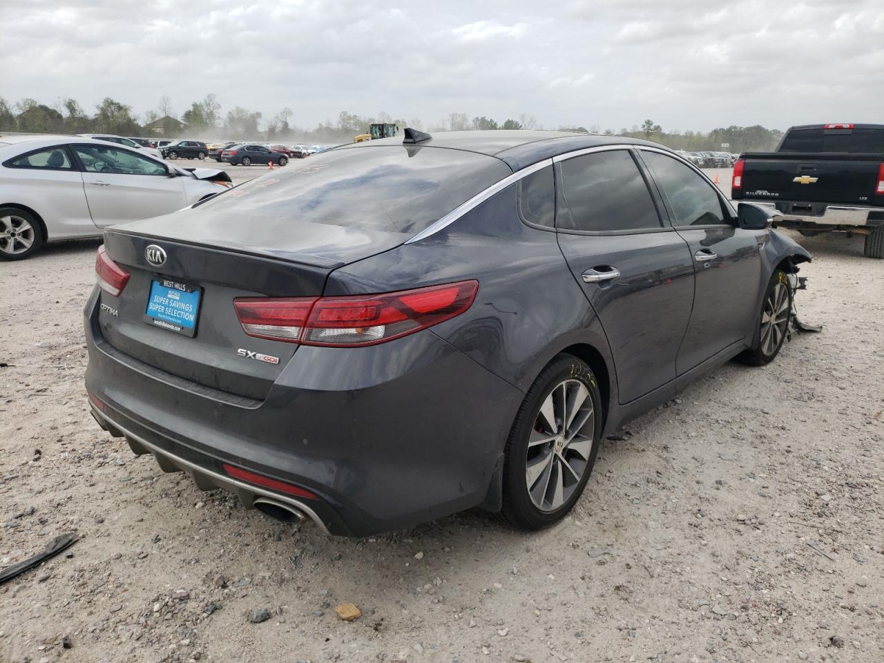 Photo 4 from auction – 2016 KIA OPTIMA SX with VIN 5XXGW4L24GG086553