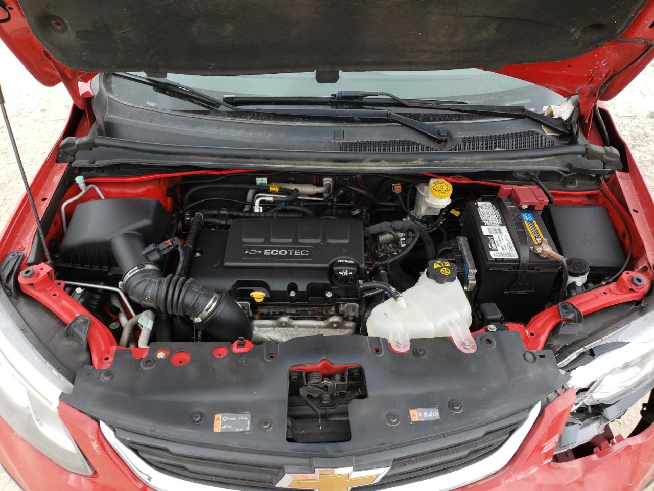 Photo 7 from auction – 2018 CHEVROLET SONIC PREM with VIN 1G1JF5SB2J4105012