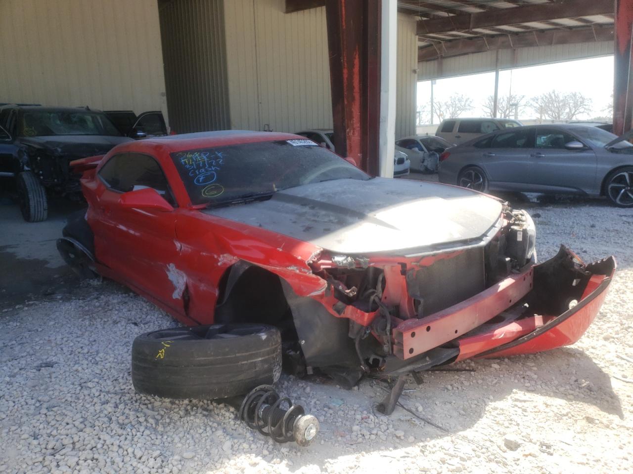 CHEVROLET CAMARO LT 2014 with VIN 2G1FB1E37E9152246 - Photo from auction