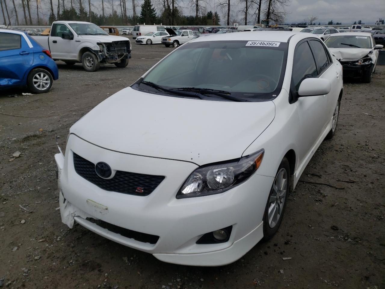 Photo 2 from auction – 2010 TOYOTA COROLLA BA with VIN 1NXBU4EE0AZ369553