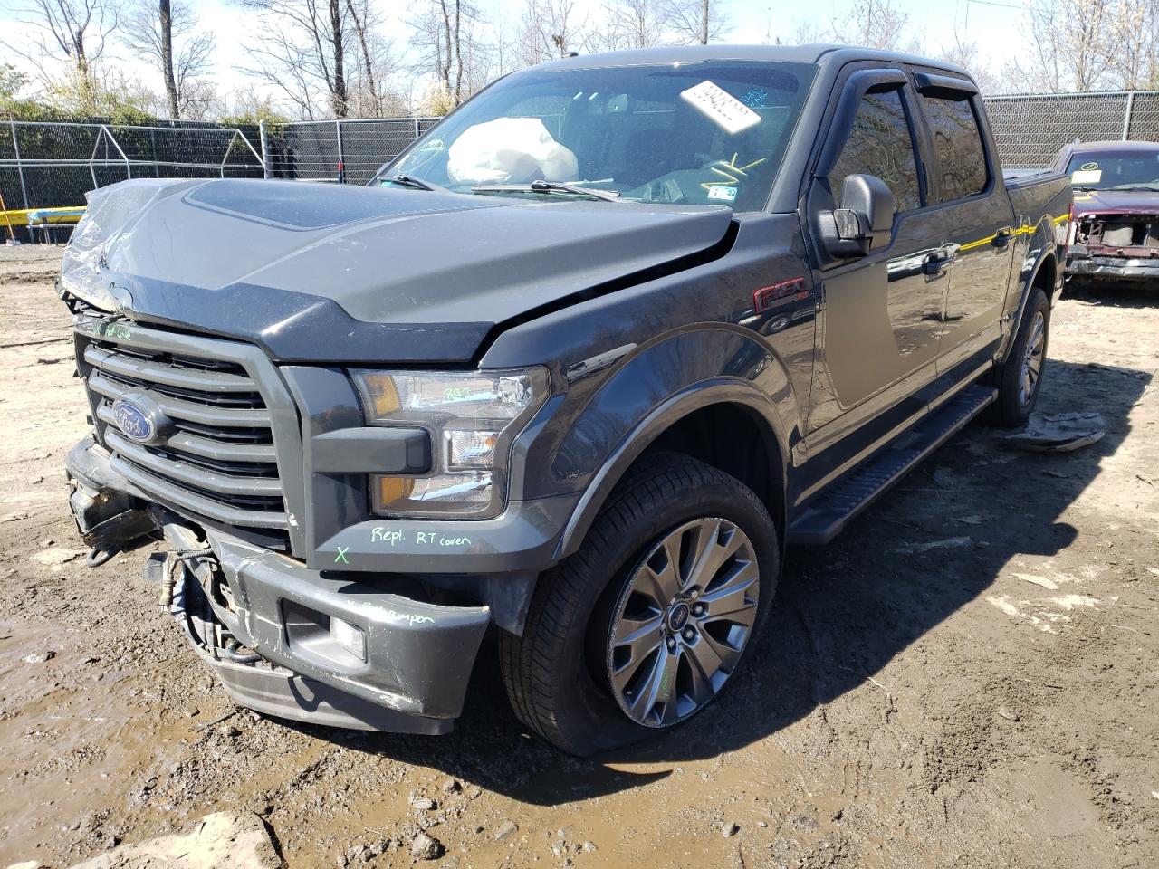 Photo 2 from auction – 2017 FORD F150 SUPER with VIN 1FTEW1EF7HFA49079