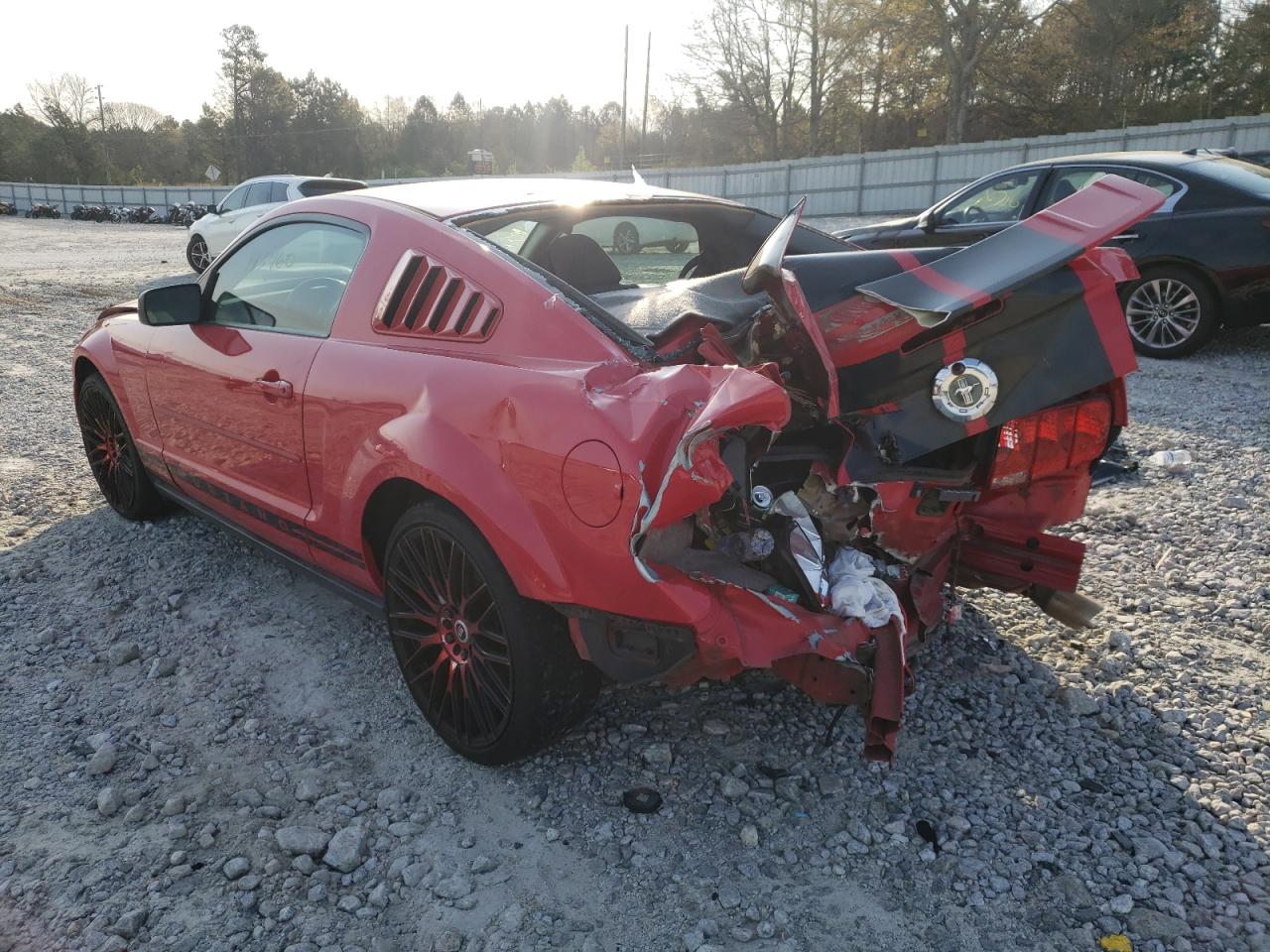 Photo 3 from auction – 2008 FORD MUSTANG with VIN 1ZVHT80N485208124