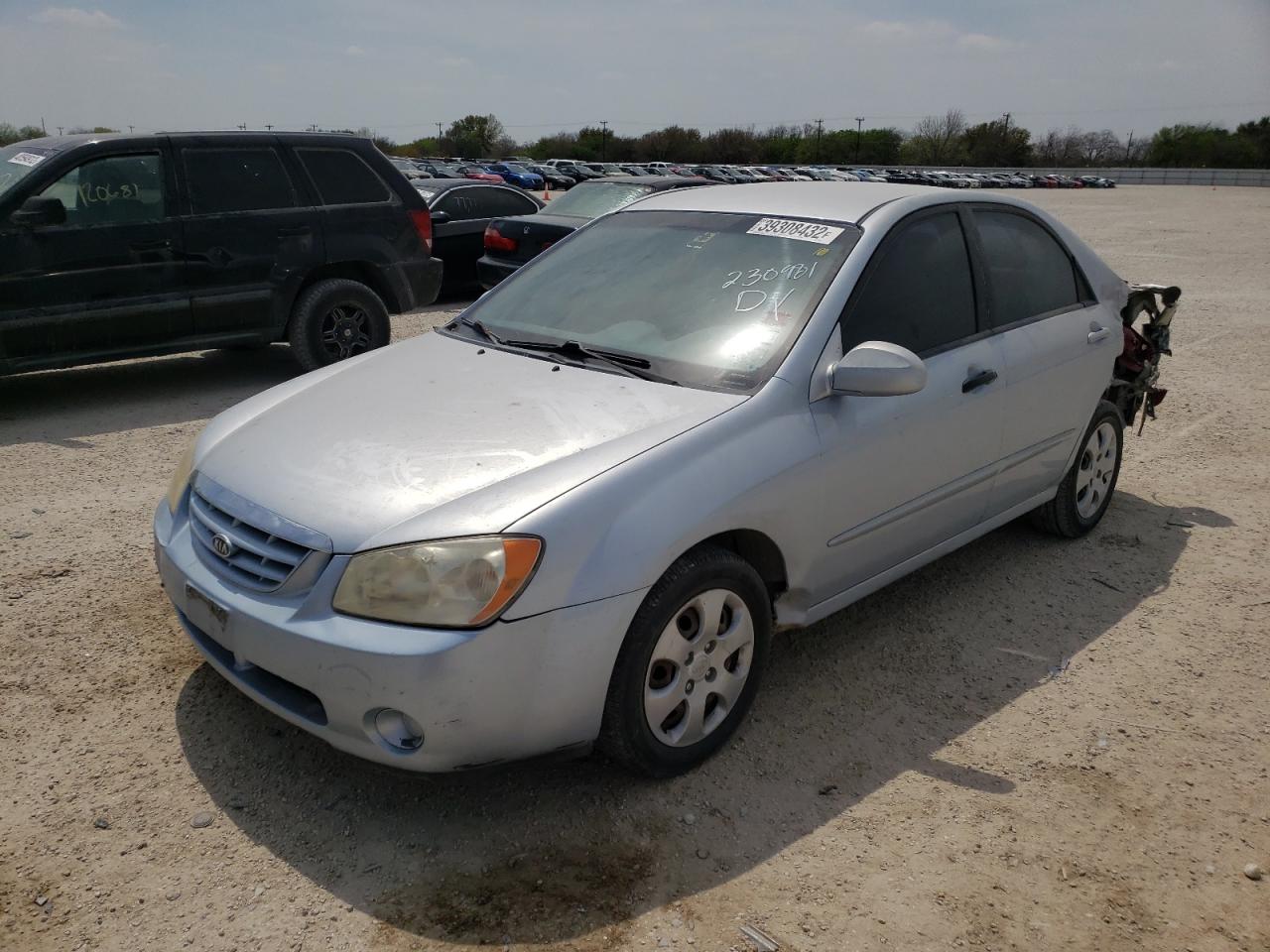 Photo 2 from auction – 2006 KIA SPECTRA LX with VIN KNAFE121865281173