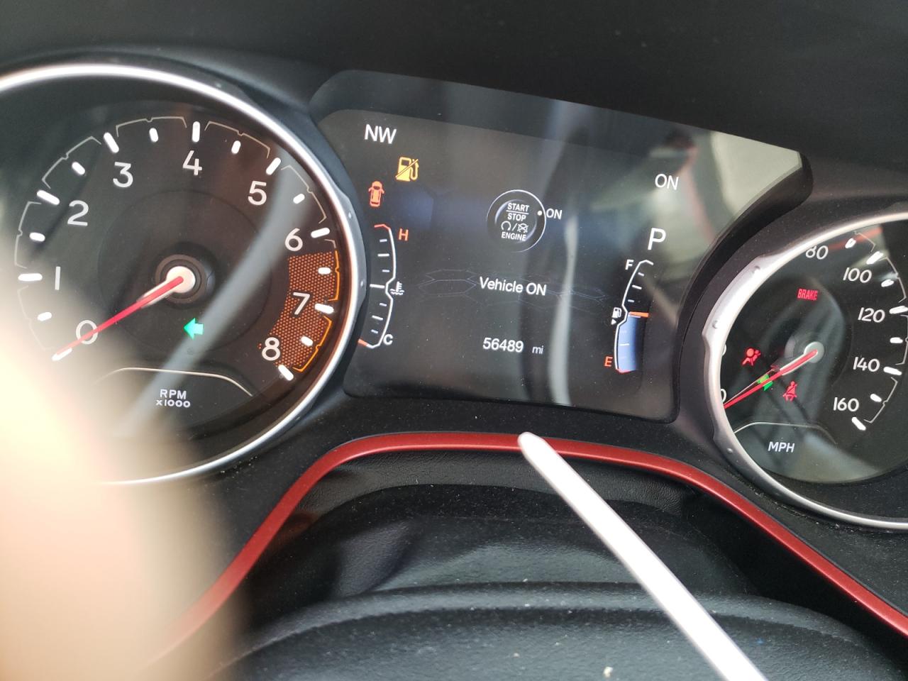 Photo 8 from auction – 2018 JEEP COMPASS TR with VIN 3C4NJDDB1JT417637