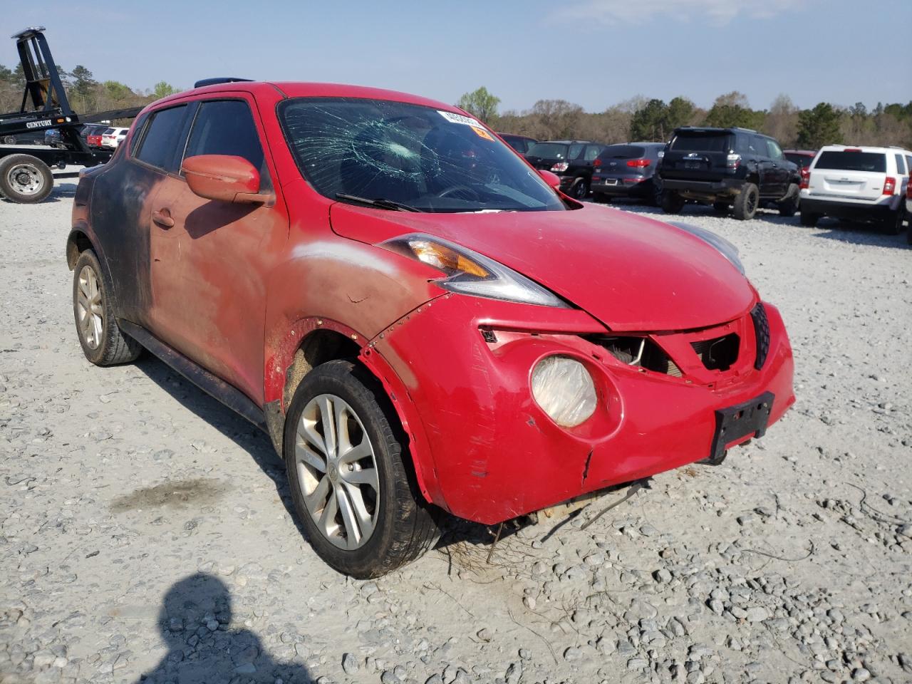 NISSAN JUKE S 2015 with VIN JN8AF5MRXFT510652 - Photo from auction
