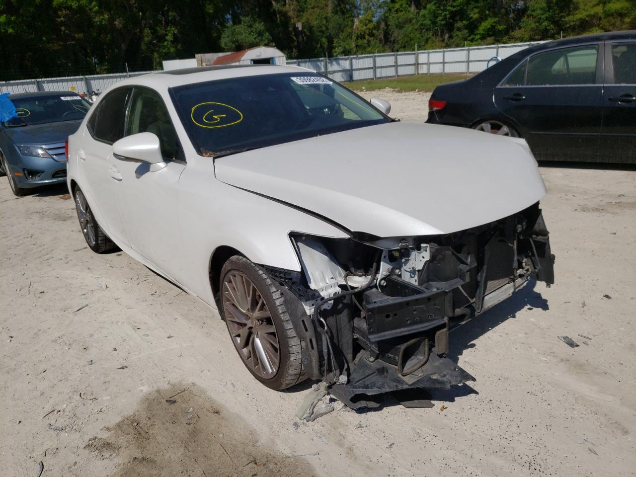 LEXUS IS 200T 2017 with VIN JTHBA1D23H5047818 - Photo from auction