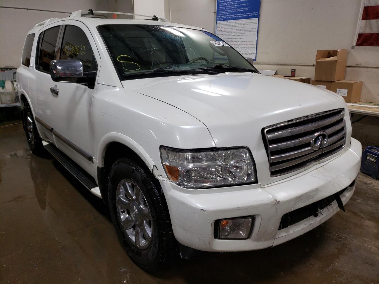 INFINITI QX56 2004 with VIN 5N3AA08C04N807937 - Photo from auction