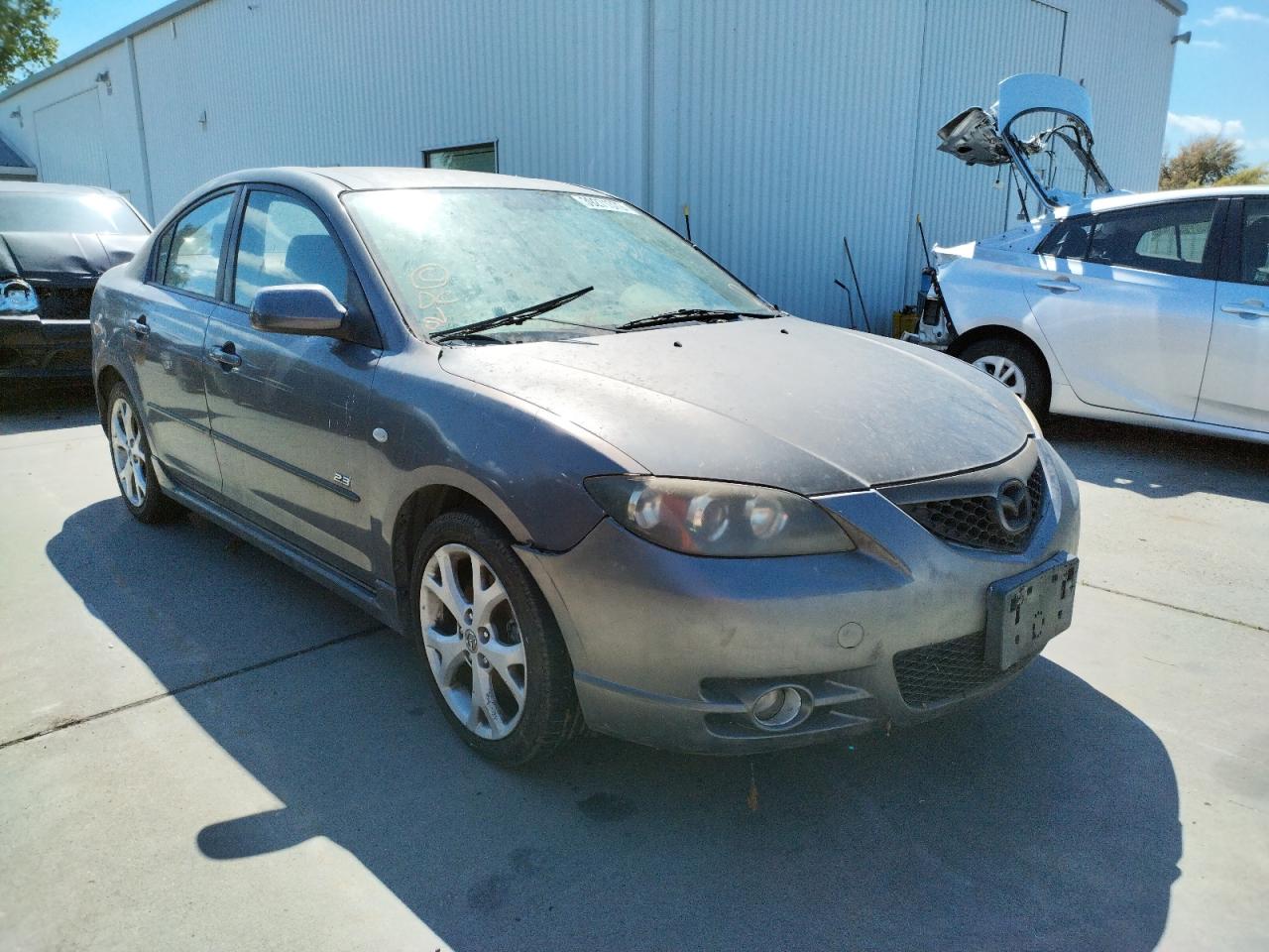 MAZDA 3 S 2008 with VIN JM1BK324581786517 - Photo from auction