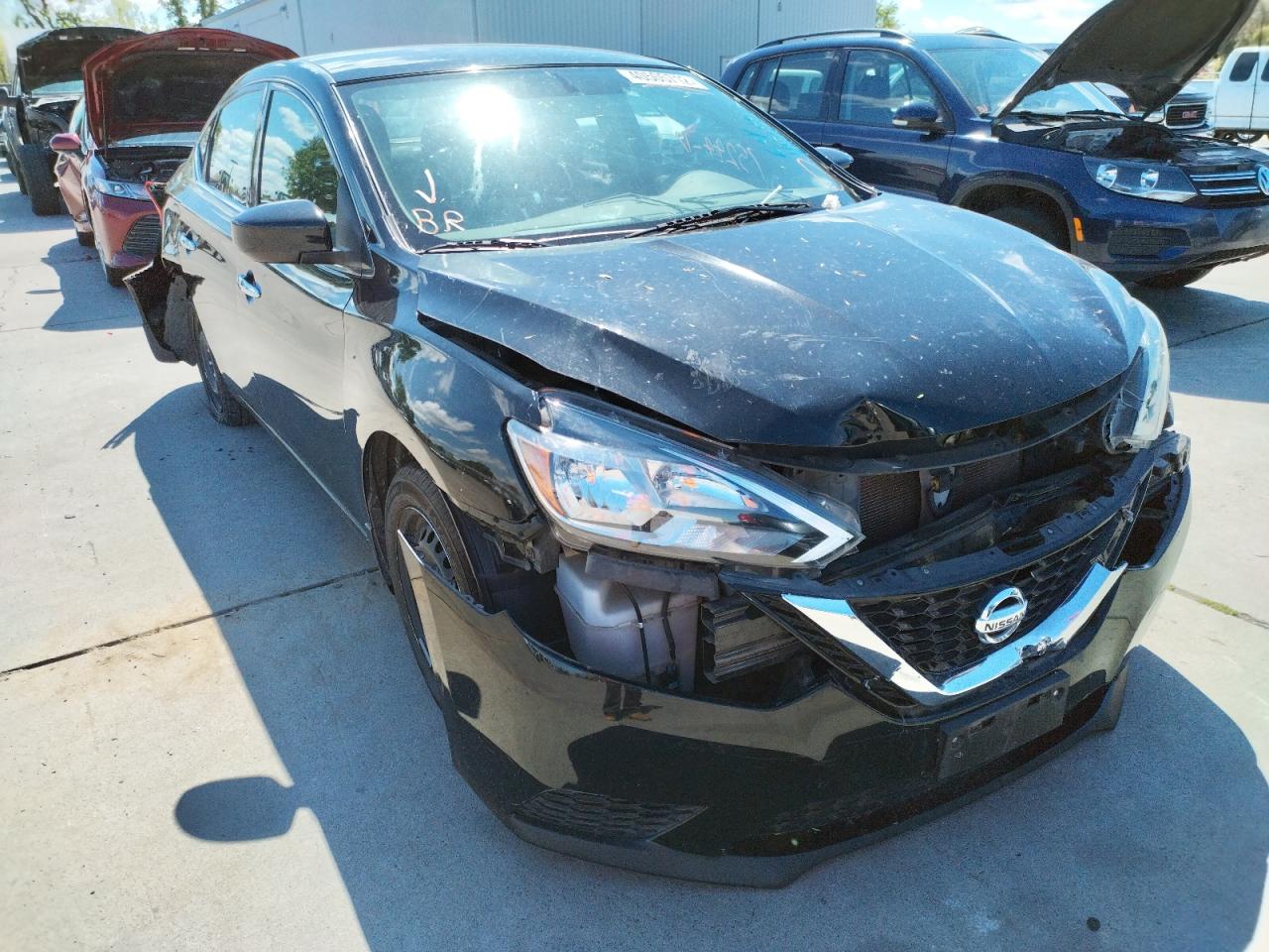 Photo 1 from auction – 2017 NISSAN SENTRA S with VIN 3N1AB7AP3HY258326