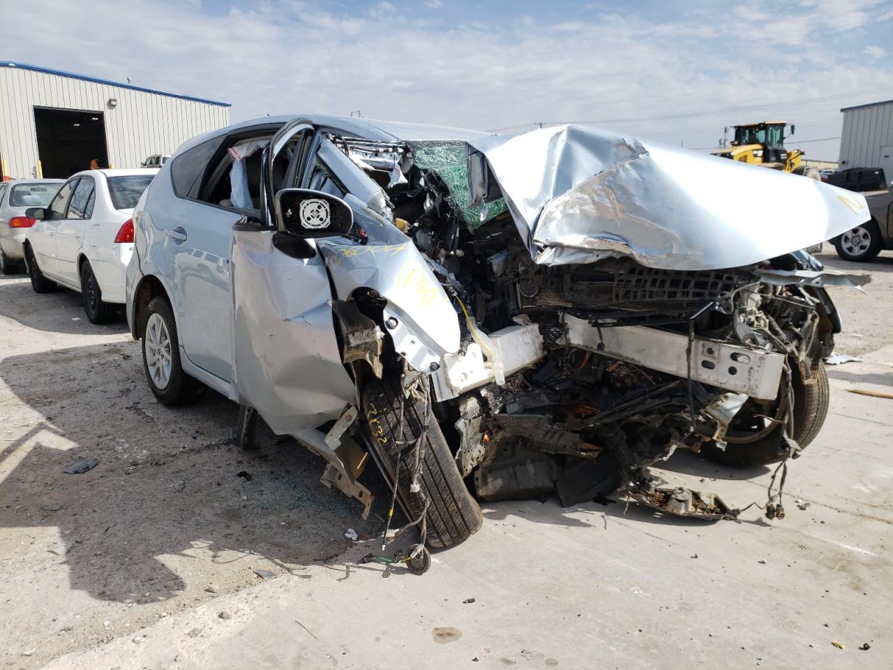 TOYOTA PRIUS V 2014 with VIN JTDZN3EU4EJ006004 - Photo from auction