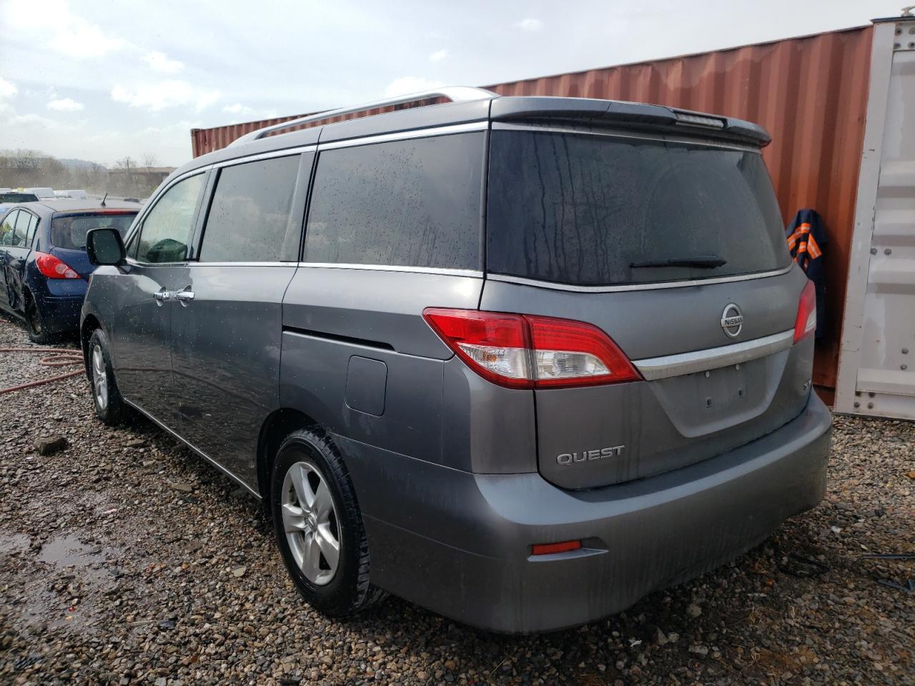 Photo 3 from auction – 2014 NISSAN QUEST S with VIN JN8AE2KP0E9104023