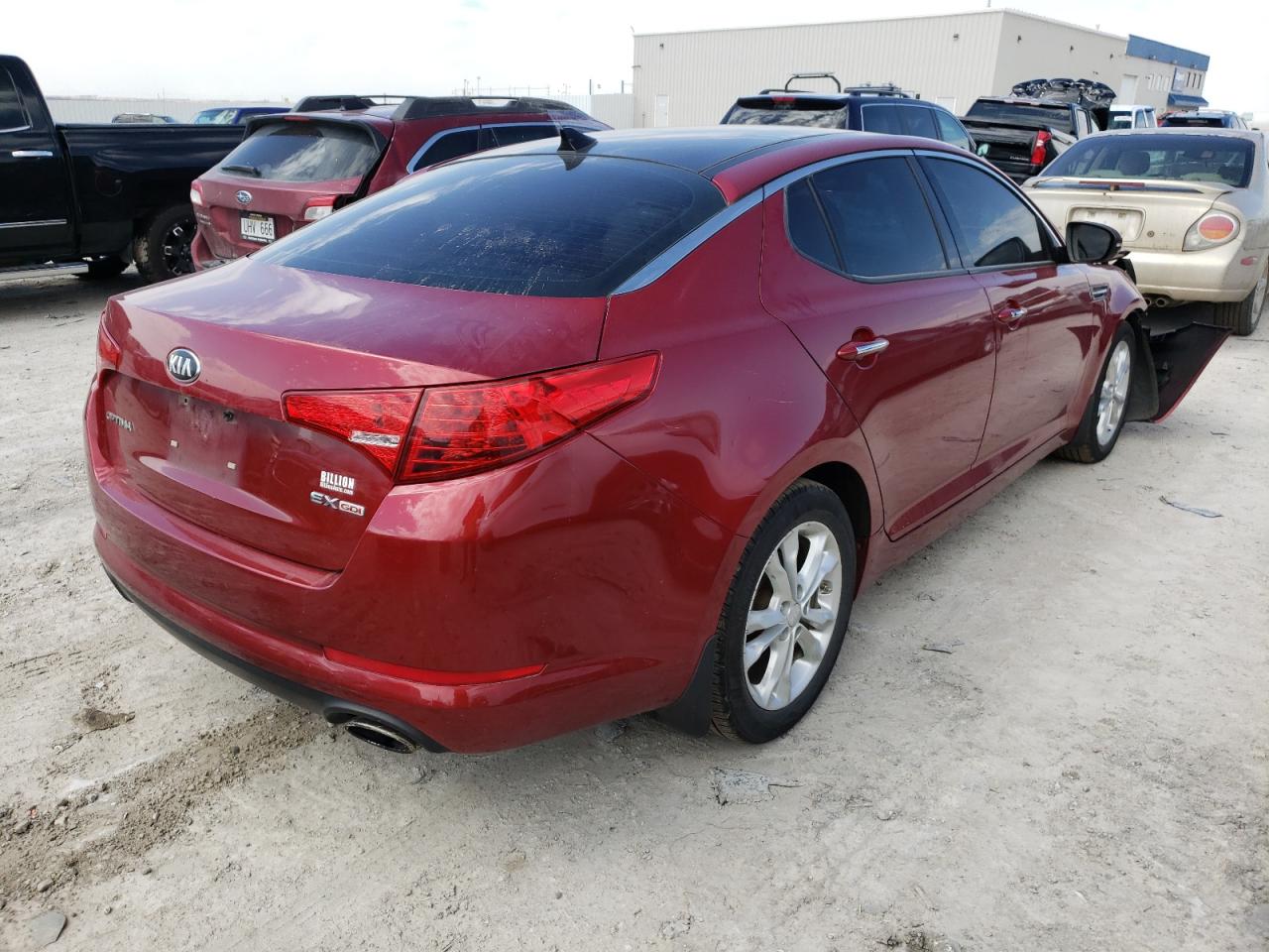 Photo 4 from auction – 2013 KIA OPTIMA EX with VIN 5XXGN4A77DG189754