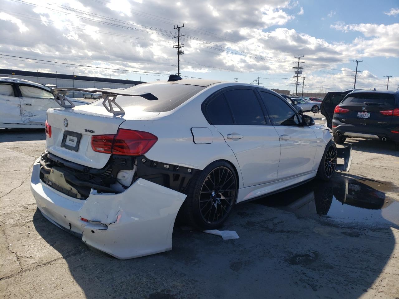 Photo 4 from auction – 2016 BMW 340 I with VIN WBA8B3G58GNT91747
