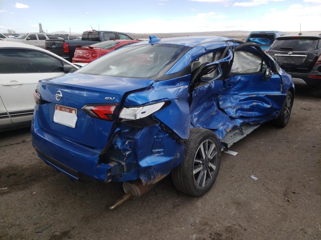 Photo 4 from auction – 2021 NISSAN VERSA SV with VIN 3N1CN8EV1ML891591