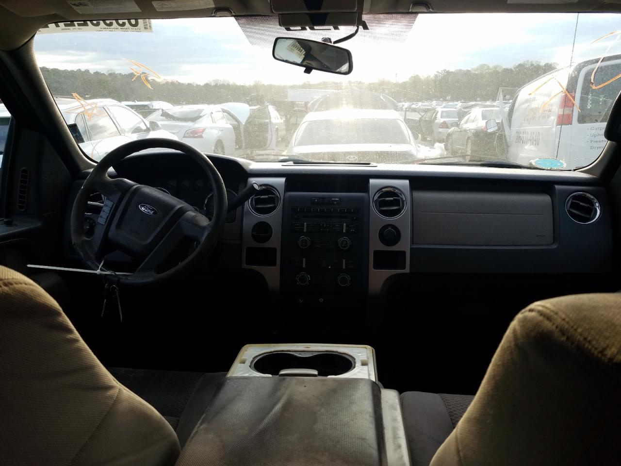 Photo 9 from auction – 2010 FORD F150 SUPER with VIN 1FTEW1C81AFB91230