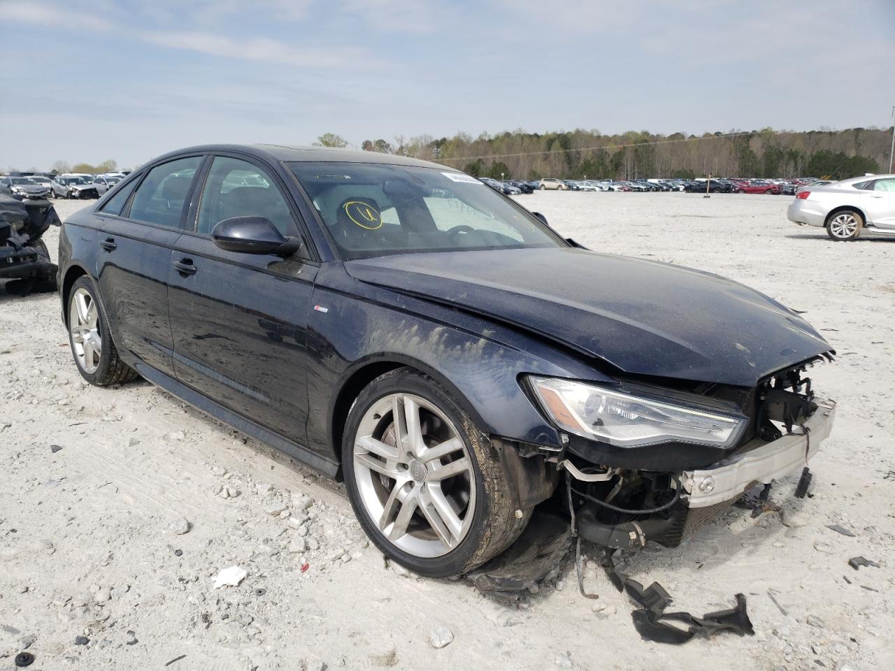 AUDI A6 PREMIUM 2016 with VIN WAUFFAFC0GN186181 - Photo from auction