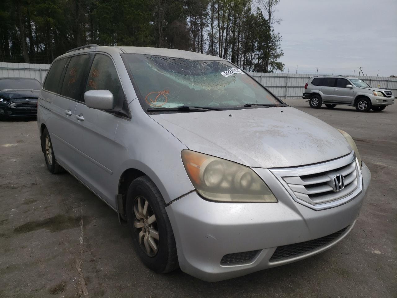 HONDA ODYSSEY EX 2010 with VIN 5FNRL3H53AB047378 - Photo from auction