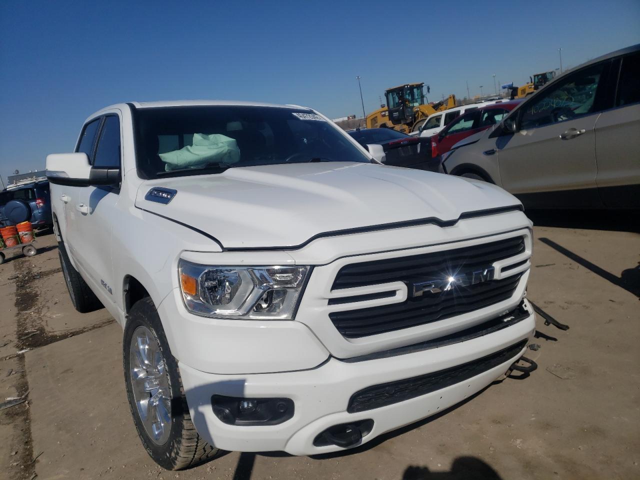 RAM 1500 BIG H 2019 with VIN 1C6RRFFG7KN696907 - Photo from auction