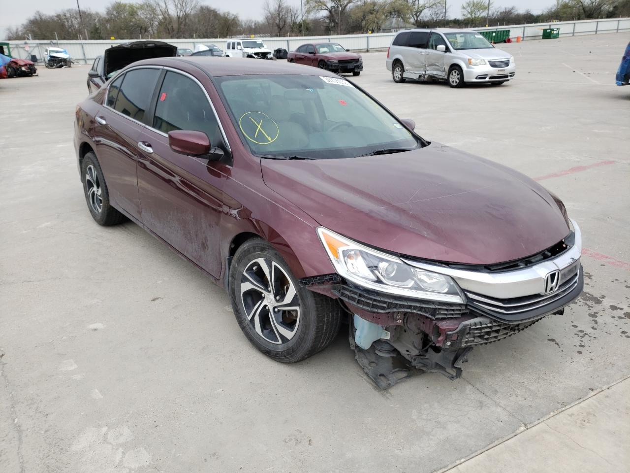 Photo 1 from auction – 2017 HONDA ACCORD LX with VIN 1HGCR2F30HA042479
