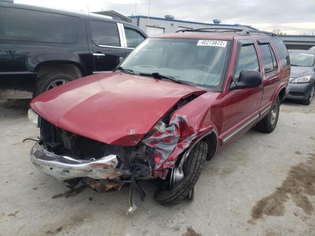 Photo 2 from auction – 1998 CHEVROLET BLAZER with VIN 1GNCS13W9W2224353