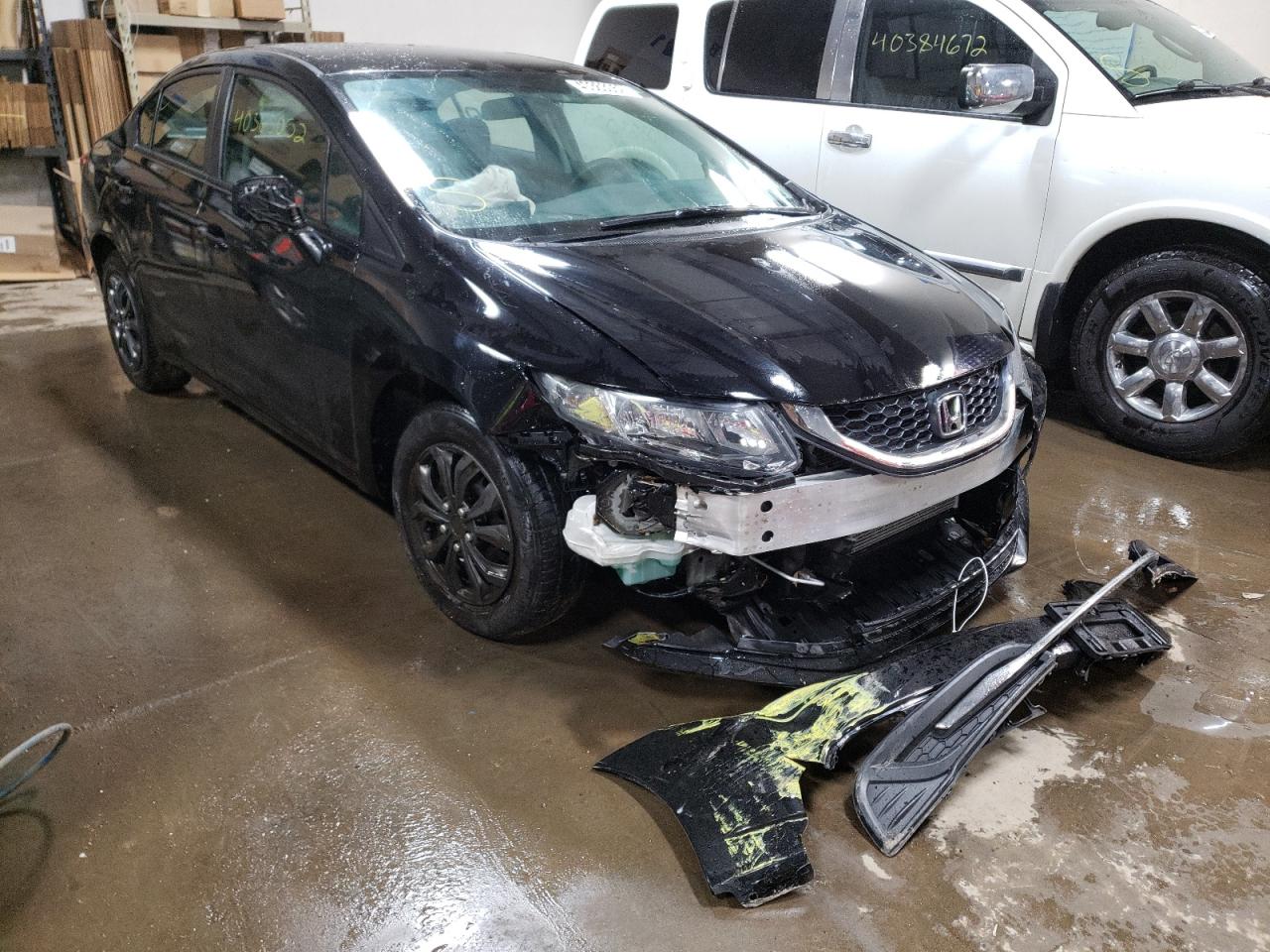 Photo 1 from auction – 2013 HONDA CIVIC LX with VIN 19XFB2F54DE022602