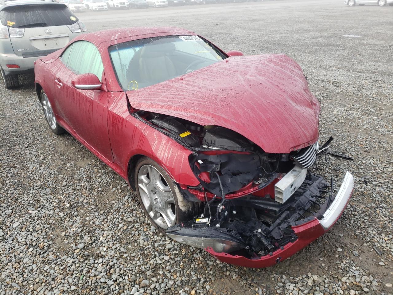 LEXUS SC 430 2006 with VIN JTHFN48Y269007645 - Photo from auction