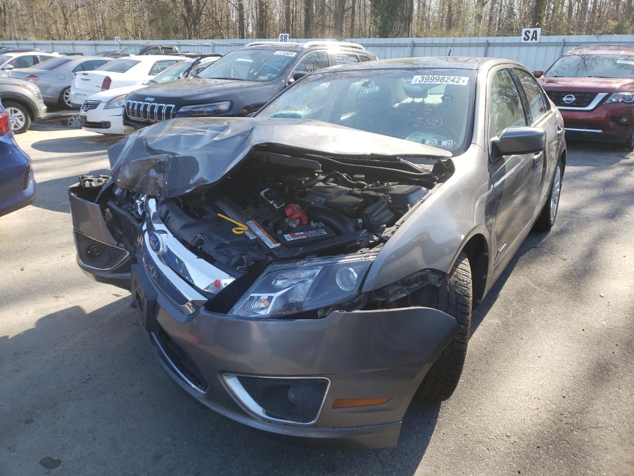 Photo 2 from auction – 2011 FORD FUSION HYB with VIN 3FADP0L36BR129727