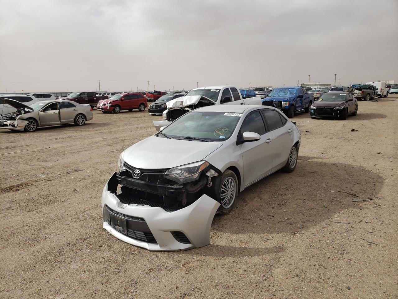 Photo 2 from auction – 2015 TOYOTA COROLLA L with VIN 5YFBURHE9FP254838