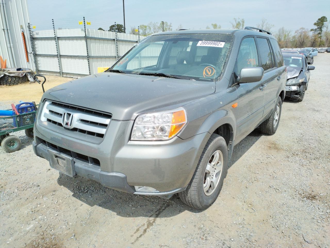 Photo 2 from auction – 2007 HONDA PILOT EXL with VIN 5FNYF28517B008181
