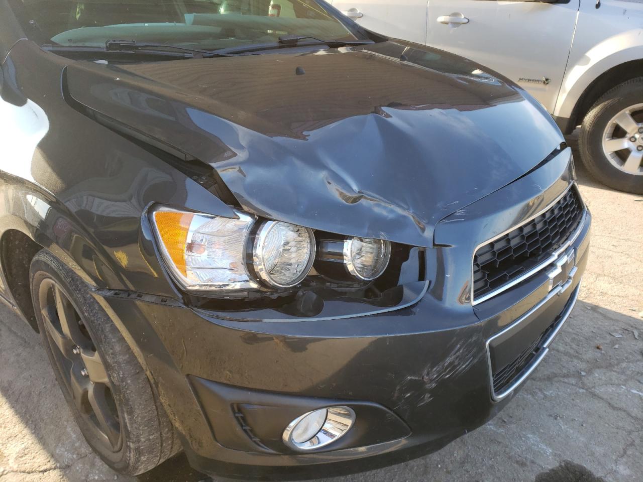 Photo 9 from auction – 2014 CHEVROLET SONIC LTZ with VIN 1G1JE6SB0E4226586